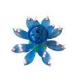 rotating music lotus flower candles for birthday party